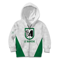 Personalized Italy Marche Kid Hoodie Inspiration Flags Style