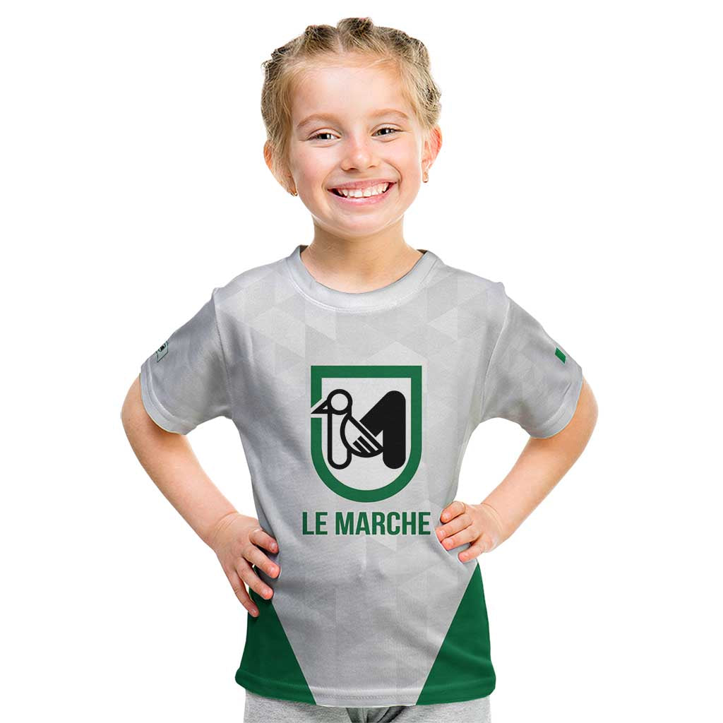 Personalized Italy Marche Kid T Shirt Inspiration Flags Style