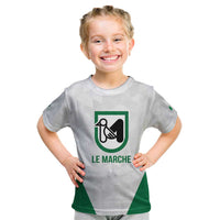 Personalized Italy Marche Kid T Shirt Inspiration Flags Style
