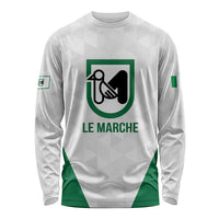 Personalized Italy Marche Long Sleeve Shirt Inspiration Flags Style