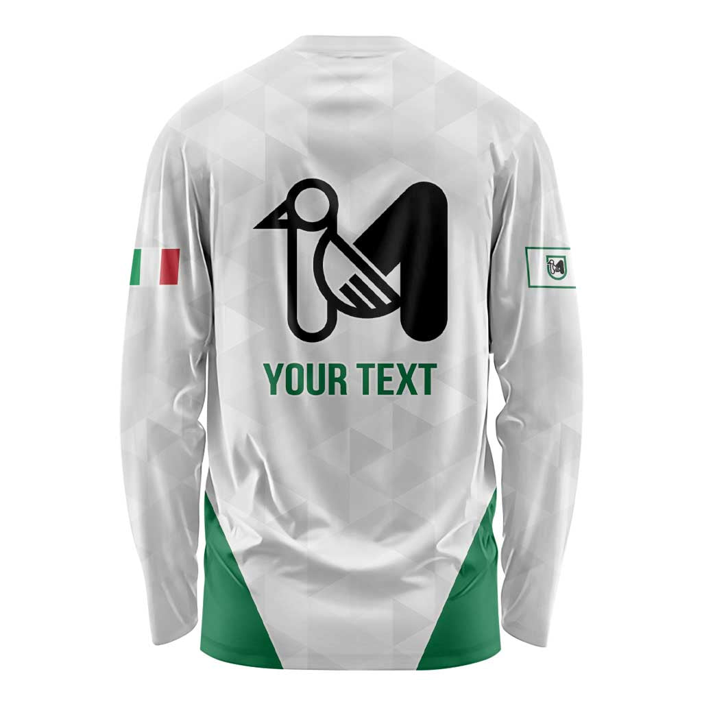 Personalized Italy Marche Long Sleeve Shirt Inspiration Flags Style