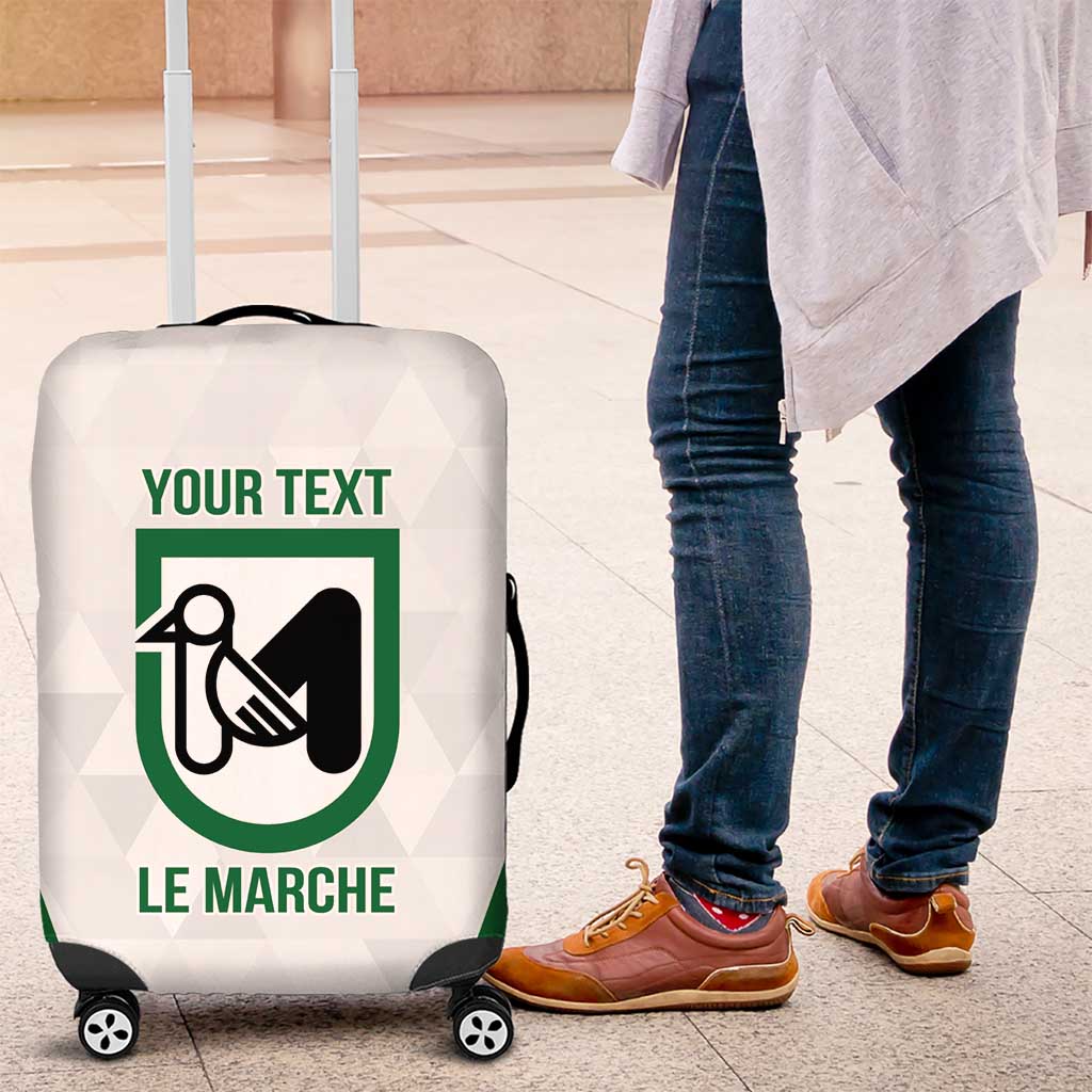 Personalized Italy Marche Luggage Cover Inspiration Flags Style