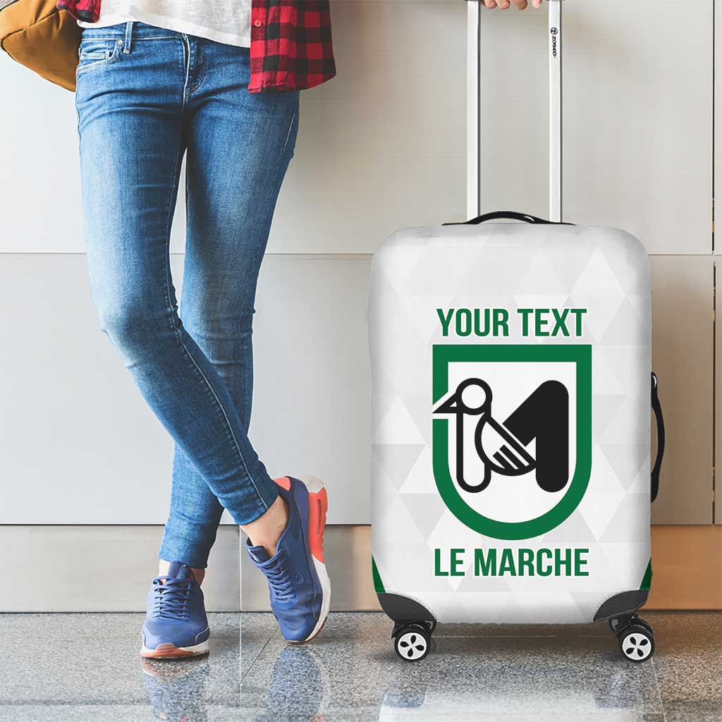 Personalized Italy Marche Luggage Cover Inspiration Flags Style