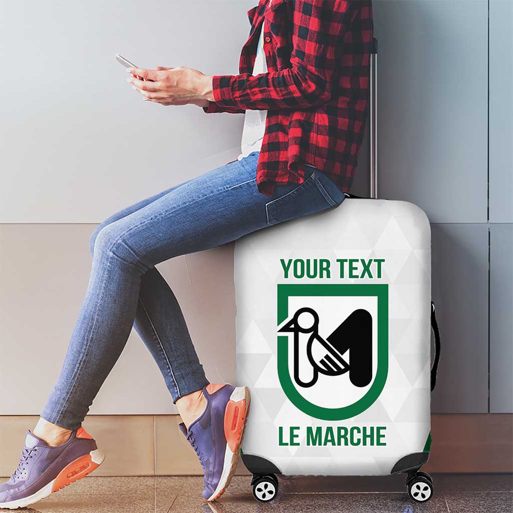 Personalized Italy Marche Luggage Cover Inspiration Flags Style