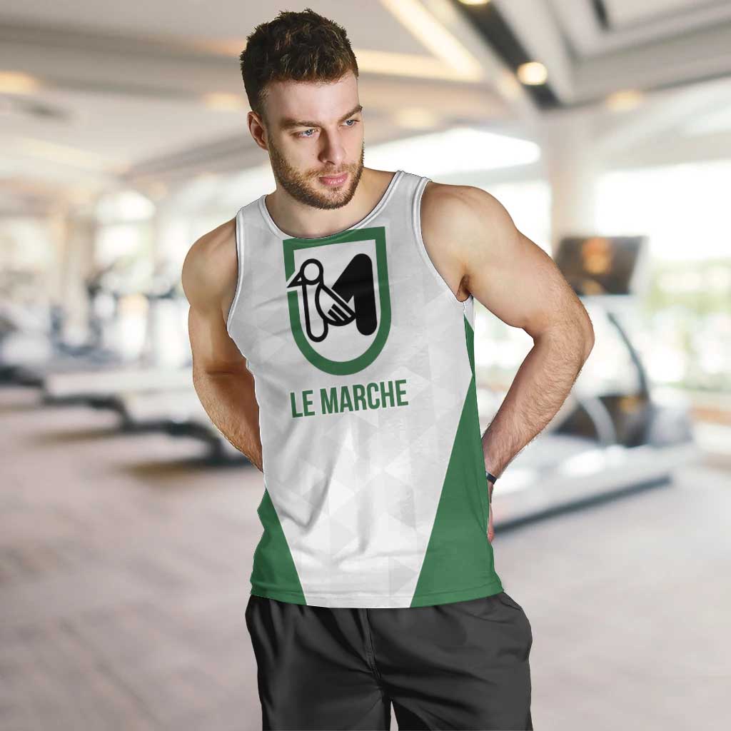 Personalized Italy Marche Men Tank Top Inspiration Flags Style