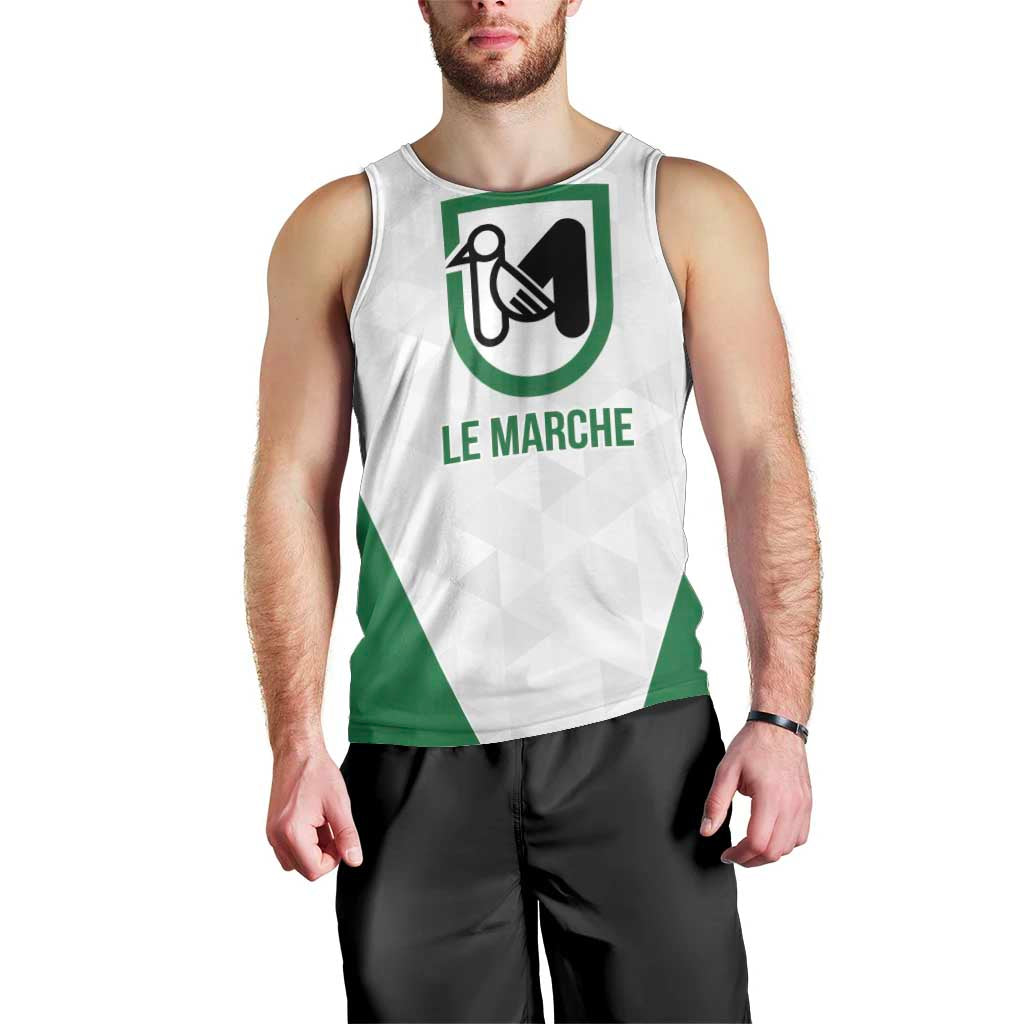 Personalized Italy Marche Men Tank Top Inspiration Flags Style