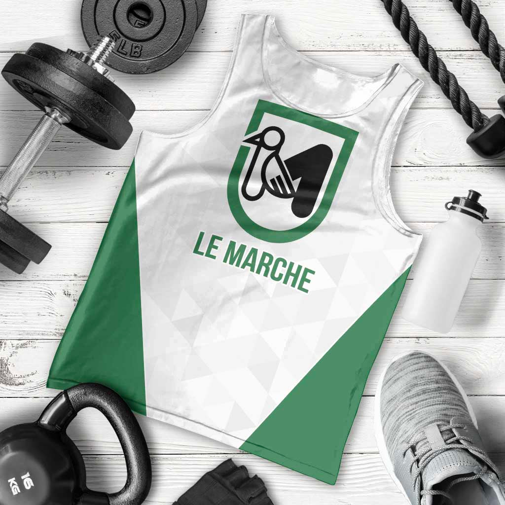 Personalized Italy Marche Men Tank Top Inspiration Flags Style