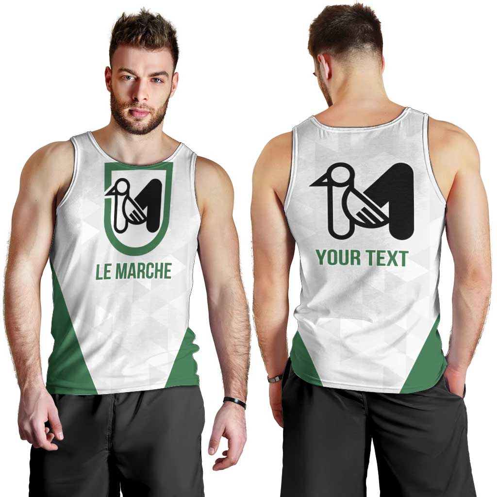 Personalized Italy Marche Men Tank Top Inspiration Flags Style