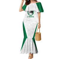 Personalized Italy Marche Mermaid Dress Inspiration Flags Style