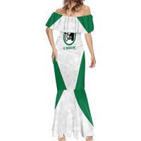 Personalized Italy Marche Mermaid Dress Inspiration Flags Style