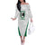 Personalized Italy Marche Off The Shoulder Long Sleeve Dress Inspiration Flags Style