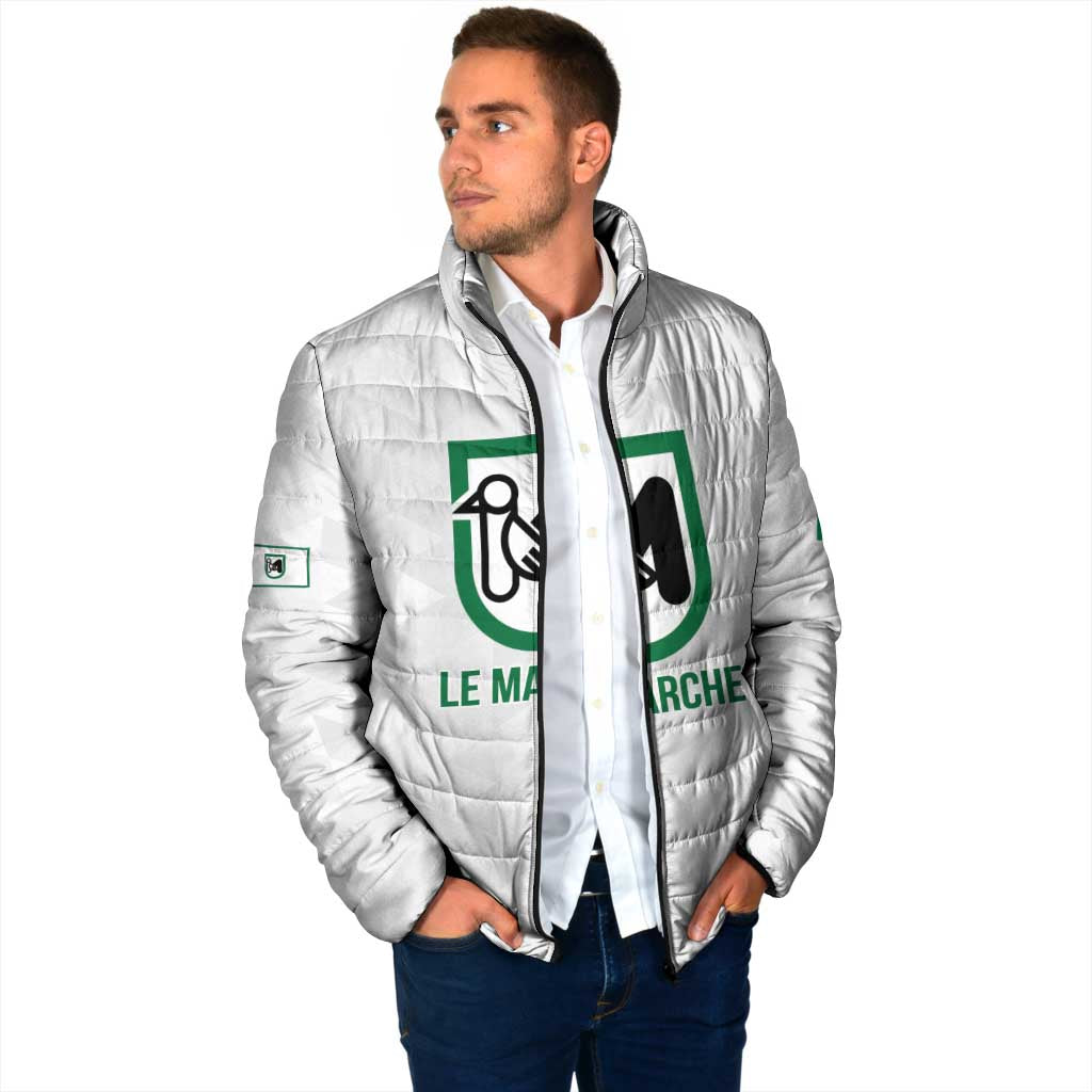 Personalized Italy Marche Padded Jacket Inspiration Flags Style - Wonder Print Shop