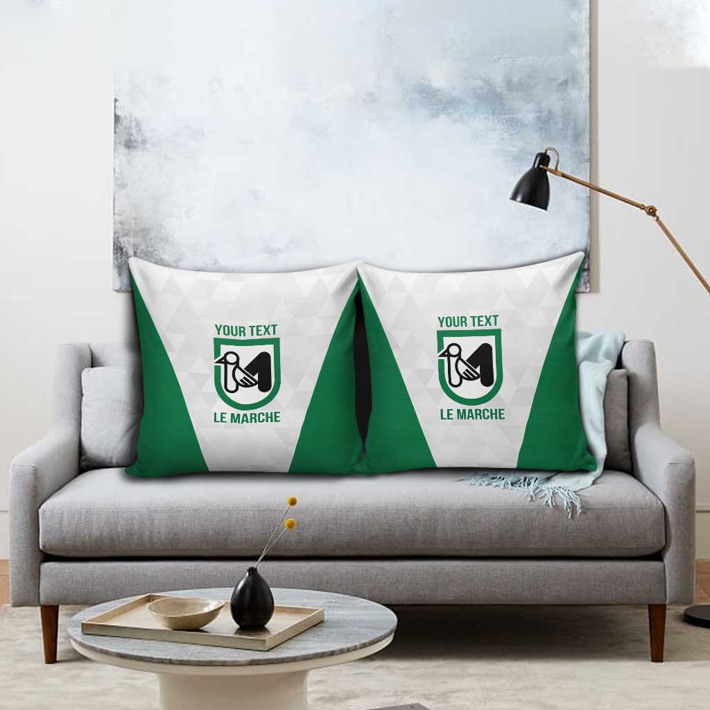 Personalized Italy Marche Pillow Cover Inspiration Flags Style - Wonder Print Shop