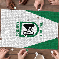 Personalized Italy Marche Puzzle Inspiration Flags Style - Wonder Print Shop