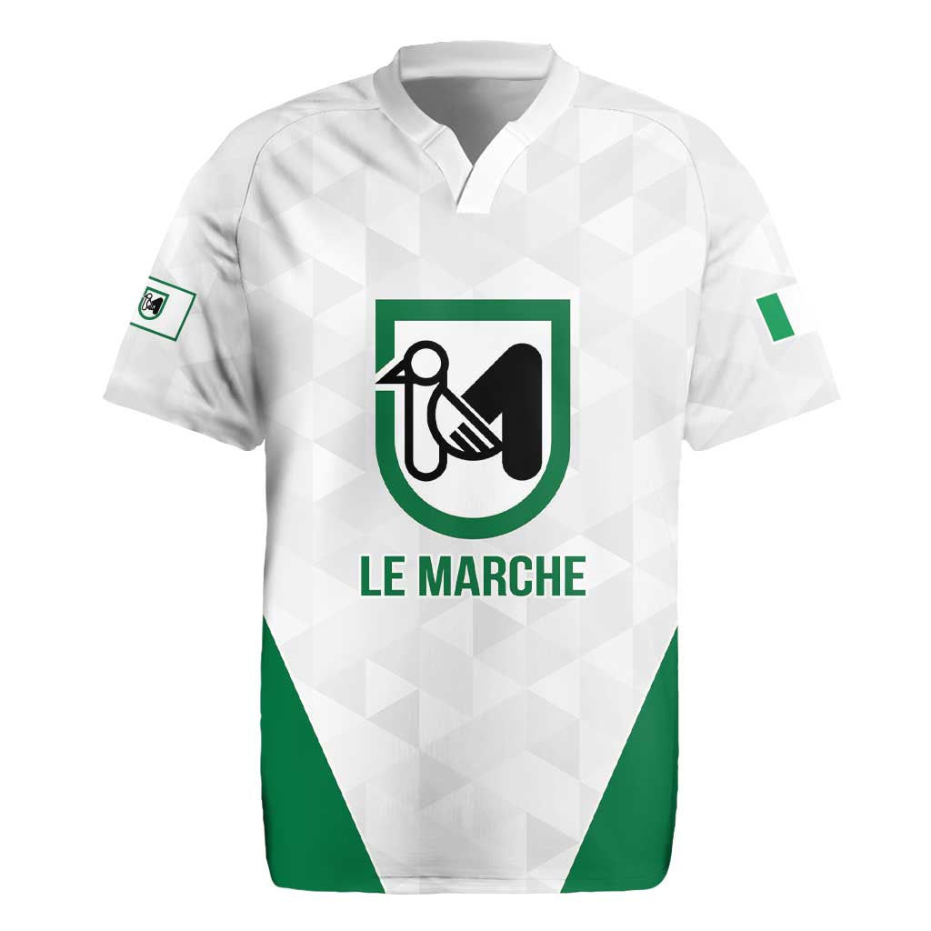 Personalized Italy Marche Rugby Jersey Inspiration Flags Style