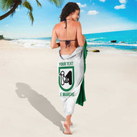 Personalized Italy Marche Sarong Inspiration Flags Style
