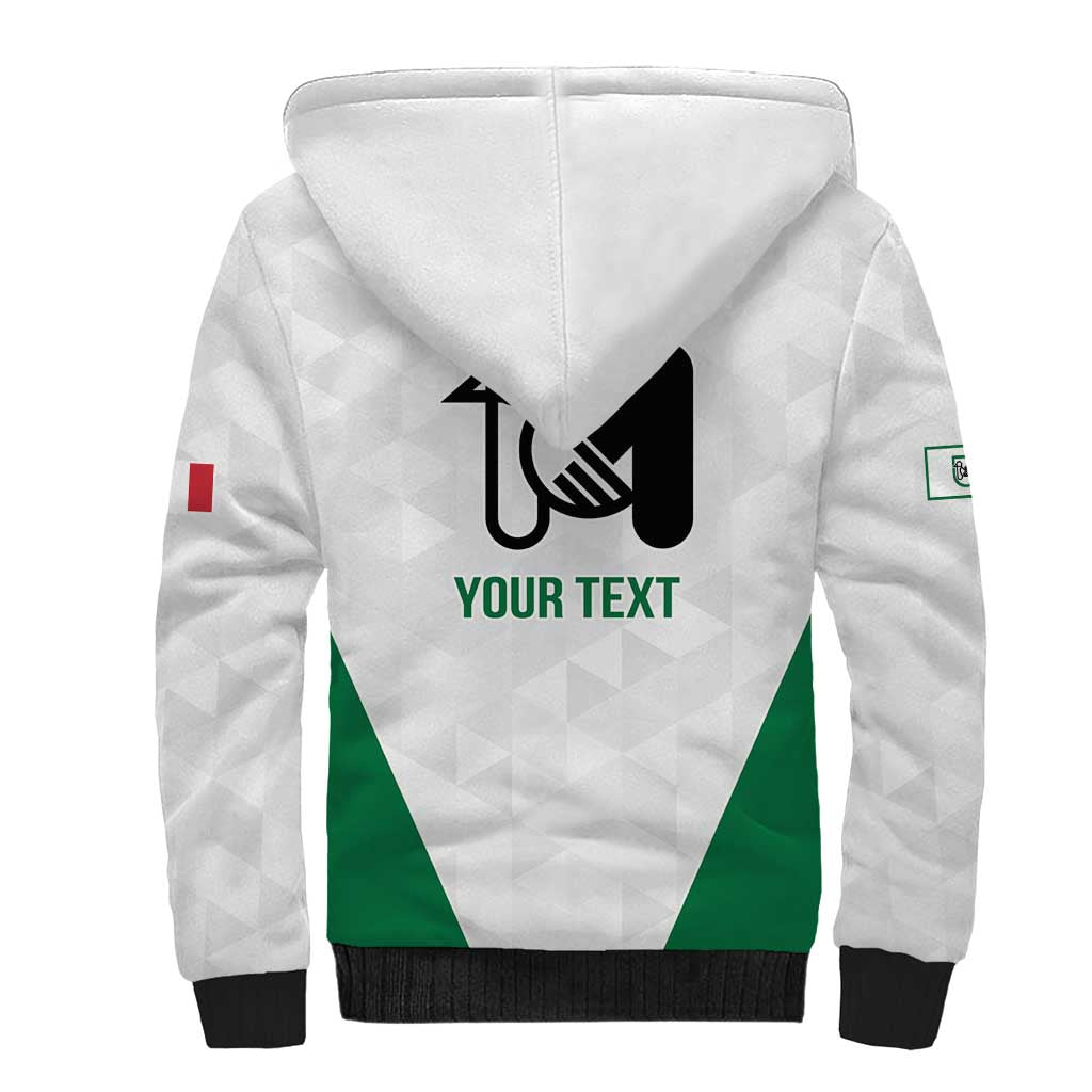 Personalized Italy Marche Sherpa Hoodie Inspiration Flags Style