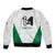 Personalized Italy Marche Sleeve Zip Bomber Jacket Inspiration Flags Style