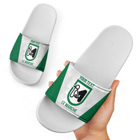 Personalized Italy Marche Slide Sandals Inspiration Flags Style - Wonder Print Shop