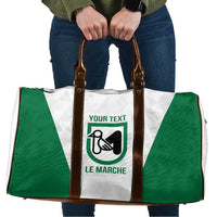 Personalized Italy Marche Travel Bag Inspiration Flags Style - Wonder Print Shop