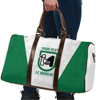 Personalized Italy Marche Travel Bag Inspiration Flags Style - Wonder Print Shop