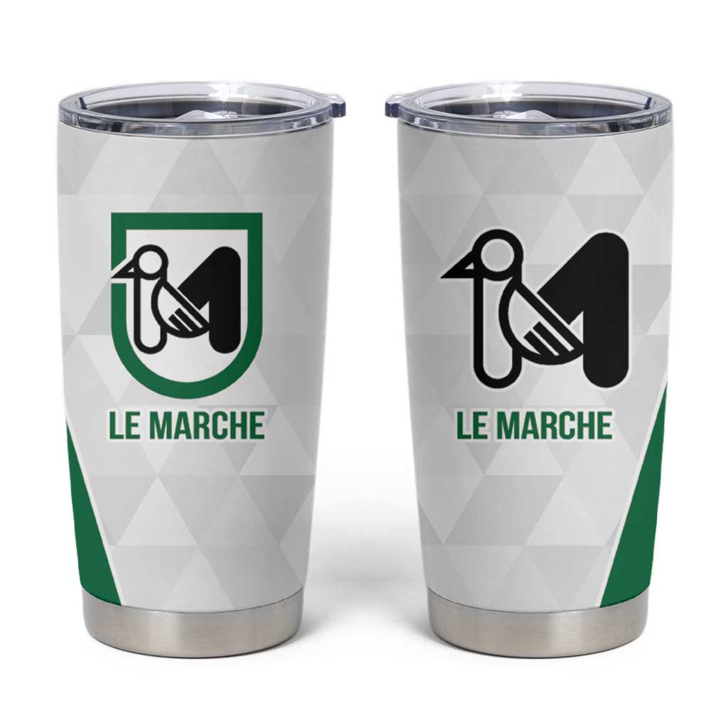 Personalized Italy Marche Tumbler Cup Inspiration Flags Style