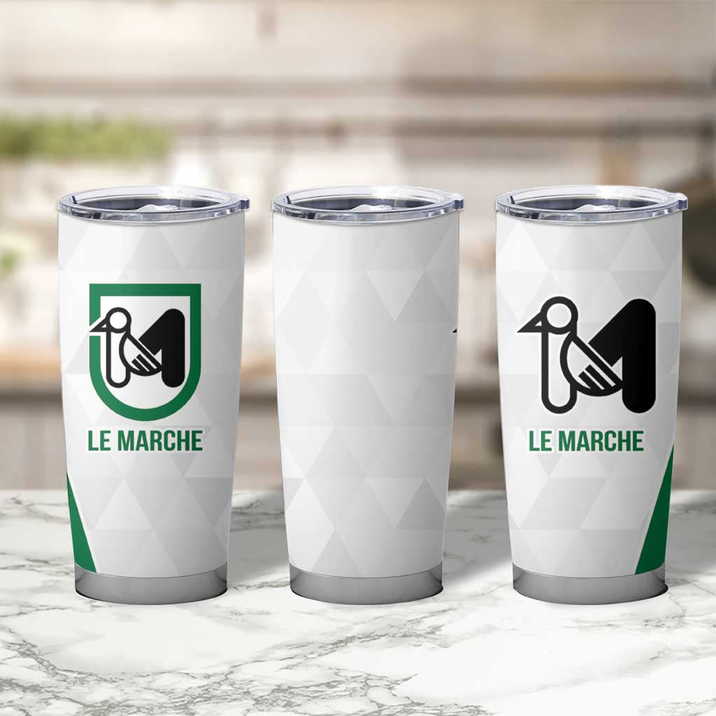Personalized Italy Marche Tumbler Cup Inspiration Flags Style