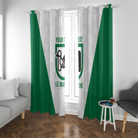 Personalized Italy Marche Window Curtain Inspiration Flags Style