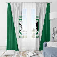 Personalized Italy Marche Window Curtain Inspiration Flags Style