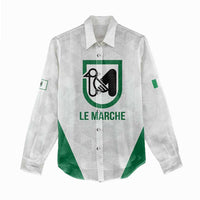 Personalized Italy Marche Women Casual Shirt Inspiration Flags Style