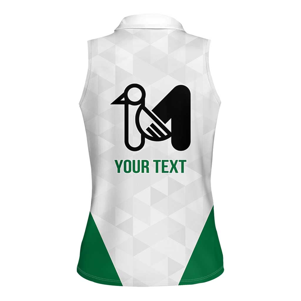 Personalized Italy Marche Women Sleeveless Polo Shirt Inspiration Flags Style