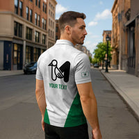 Personalized Italy Marche Zipper Polo Shirt Inspiration Flags Style - Wonder Print Shop