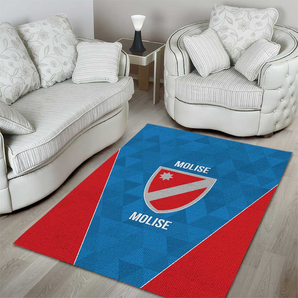 Personalized Italy Molise Area Rug Inspiration Flags Style