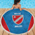 Personalized Italy Molise Beach Blanket Inspiration Flags Style
