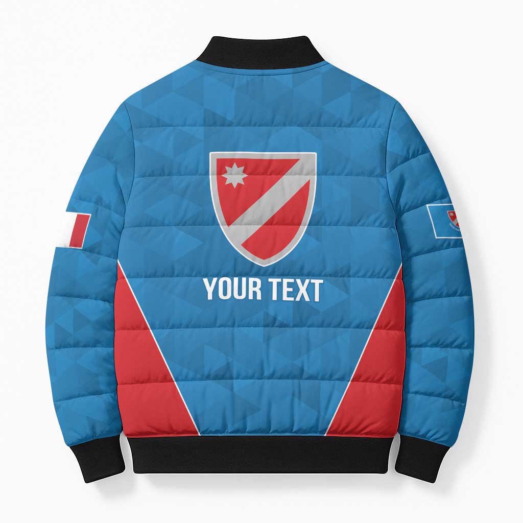 Personalized Italy Molise Bomber Puffer Jacket Inspiration Flags Style - Wonder Print Shop