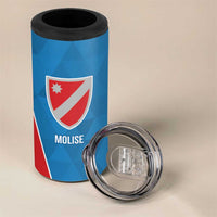 Personalized Italy Molise 4 in 1 Can Cooler Tumbler Inspiration Flags Style