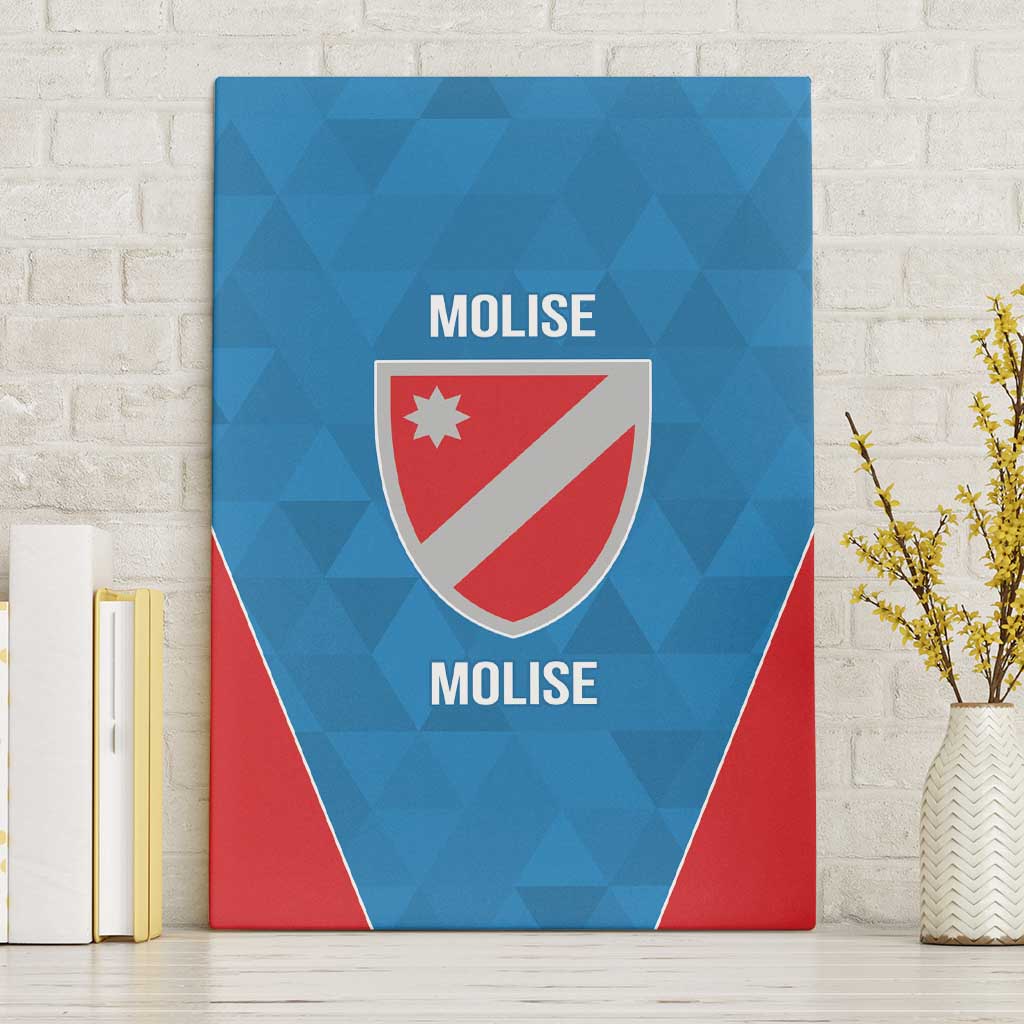 Personalized Italy Molise Canvas Wall Art Inspiration Flags Style