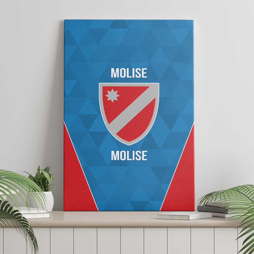 Personalized Italy Molise Canvas Wall Art Inspiration Flags Style