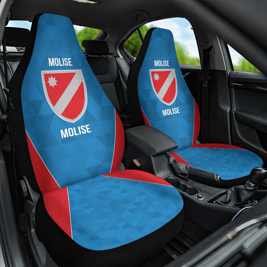 Personalized Italy Molise Car Seat Cover Inspiration Flags Style