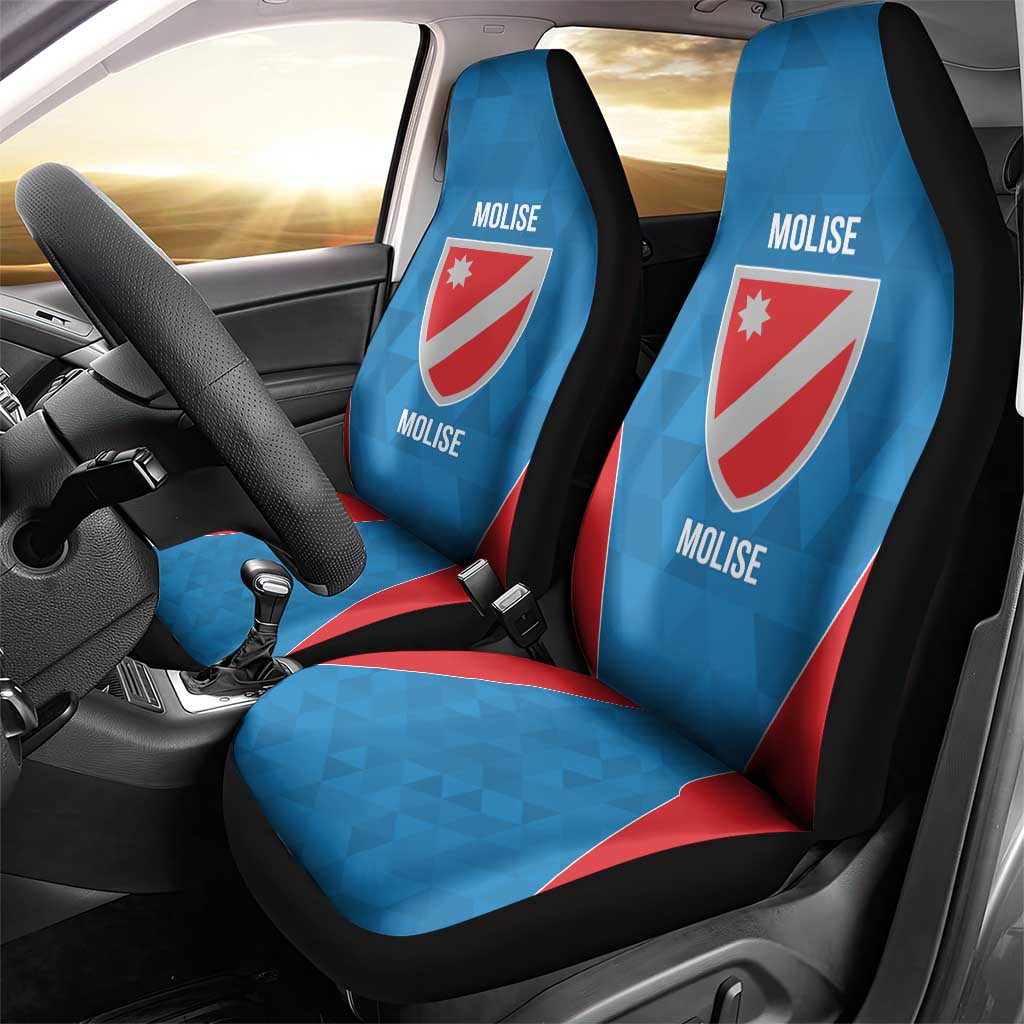 Personalized Italy Molise Car Seat Cover Inspiration Flags Style