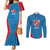 Personalized Italy Molise Couples Matching Mermaid Dress and Long Sleeve Button Shirt Inspiration Flags Style