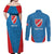 Personalized Italy Molise Couples Matching Off Shoulder Maxi Dress and Long Sleeve Button Shirt Inspiration Flags Style