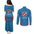 Personalized Italy Molise Couples Matching Puletasi and Long Sleeve Button Shirt Inspiration Flags Style
