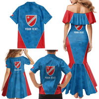 Personalized Italy Molise Family Matching Mermaid Dress and Hawaiian Shirt Inspiration Flags Style