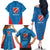 Personalized Italy Molise Family Matching Off The Shoulder Long Sleeve Dress and Hawaiian Shirt Inspiration Flags Style