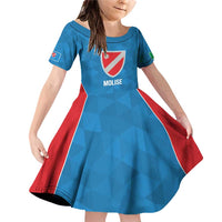 Personalized Italy Molise Family Matching Off Shoulder Short Dress and Hawaiian Shirt Inspiration Flags Style