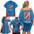 Personalized Italy Molise Family Matching Off Shoulder Short Dress and Hawaiian Shirt Inspiration Flags Style