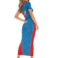 Personalized Italy Molise Family Matching Short Sleeve Bodycon Dress and Hawaiian Shirt Inspiration Flags Style