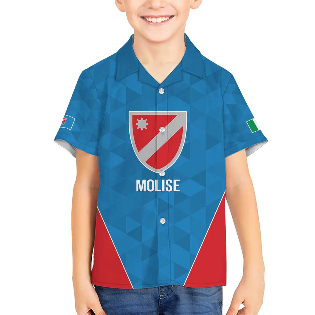 Personalized Italy Molise Family Matching Short Sleeve Bodycon Dress and Hawaiian Shirt Inspiration Flags Style