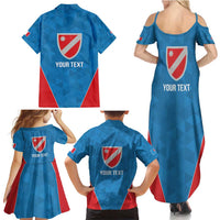 Personalized Italy Molise Family Matching Summer Maxi Dress and Hawaiian Shirt Inspiration Flags Style